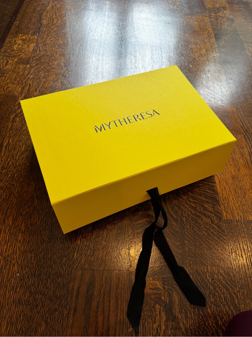 MYTHERESA Brand new yellow gift box with bow